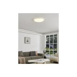 Eglo Vägg och Taklampa Frania Stål Vit 5.5W 600lm - 830 Varm Vit | IP20