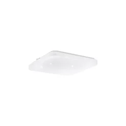 Eglo Vägg och Taklampa Frania-S Stål Vit 14.6W 1600lm - 840 Kallvit | IP44