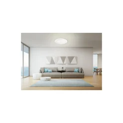 Eglo Vägg och Taklampa Frania-S Stål Vit 14.6W 1600lm - 830 Varm Vit | IP20