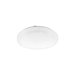 Eglo Vägg och Taklampa Frania-S Stål Vit 14.6W 1600lm - 830 Varm Vit | IP20