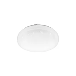 Eglo Vägg och Taklampa Frania-S Stål Vit 10W 1100lm - 830 Varm Vit | IP20
