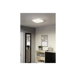 Eglo Vägg och Taklampa Frania-S Stål Vit 14.6W 1600lm - 830 Varm Vit | IP20