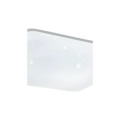 Eglo Vägg och Taklampa Frania-S Stål Vit 14.6W 1600lm - 830 Varm Vit | IP20
