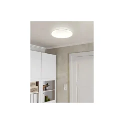 Eglo Vägg och Taklampa Frania-S Stål Vit 5.5W 600lm - 830 Varm Vit | IP20