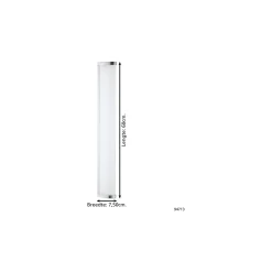 Eglo Vägg och Taklampa Gita 2 Metall Krom 16W 1900lm - 840 Kallvit | IP44