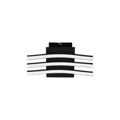 Eglo Vägg och Taklampa Roncade 1 Stål Aluminium Svart 21W 2800lm - 830 Varm Vit | IP20