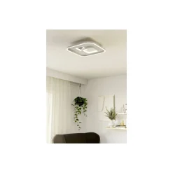 Eglo Vägg och Taklampa Tiriolo Stål Vit Silver 16.2W 2100lm - 840 Kallvit | IP20