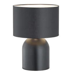Emibig Bordslampa Aspen Stål Svart | Passande för 1x E27 - Max 15W