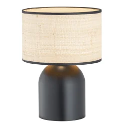 Emibig Bordslampa Aspen Stål Svart | Passande för 1x E27 - Max 15W