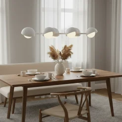 Emibig Pendellampa Boom Stål Vit | Passande för 6x G9 - Max 8W