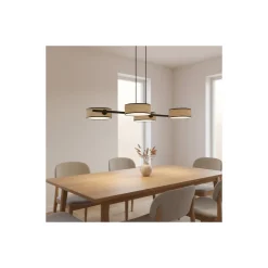Emibig Pendellampa Drumz Stål Brun | Passande för 4x E14 - Max 10W
