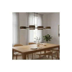 Emibig Pendellampa Drumz Stål Brun | Passande för 6x E14 - Max 10W