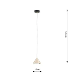 Emibig Pendellampa Elit Stål Svart | Passande för 1x GX53 - Max 12W