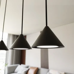 Emibig Pendellampa Elit Stål Svart | Passande för 4x GX53 - Max 12W
