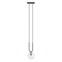 Emibig Pendellampa Glam Stål Svart | Passande för 1x E14 - Max 10W