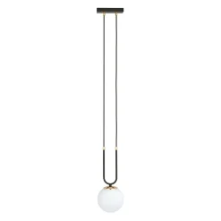 Emibig Pendellampa Glam Stål Svart | Passande för 1x E14 - Max 10W