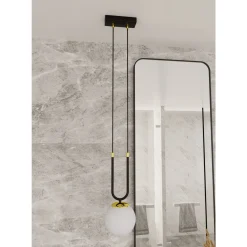 Emibig Pendellampa Glam Stål Svart | Passande för 1x E14 - Max 10W