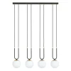 Emibig Pendellampa Glam Stål Svart | Passande för 4x E14 - Max 10W