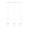Emibig Pendellampa Glam Stål Vit | Passande för 3x E14 - Max 10W