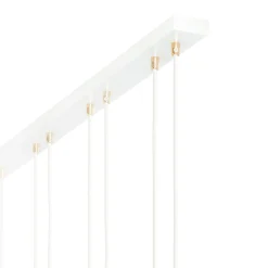 Emibig Pendellampa Glam Stål Vit | Passande för 4x E14 - Max 10W