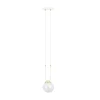 Emibig Pendellampa Glam Stål Vit | Passande för 1x E14 - Max 10W