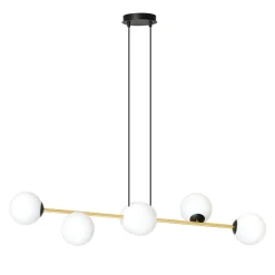 Emibig Pendellampa Gravity Stål Svart | Passande för 6x E14 - Max 10W