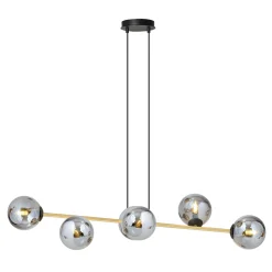 Emibig Pendellampa Gravity Stål Svart | Passande för 6x E14 - Max 10W