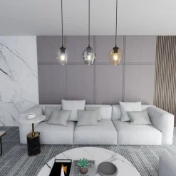 Emibig Pendellampa Istar Stål Svart | Passande för 3x E27 - Max 10W