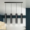 Emibig Pendellampa Kibo Stål Svart | Passande för 4x GU10 - Max 10W