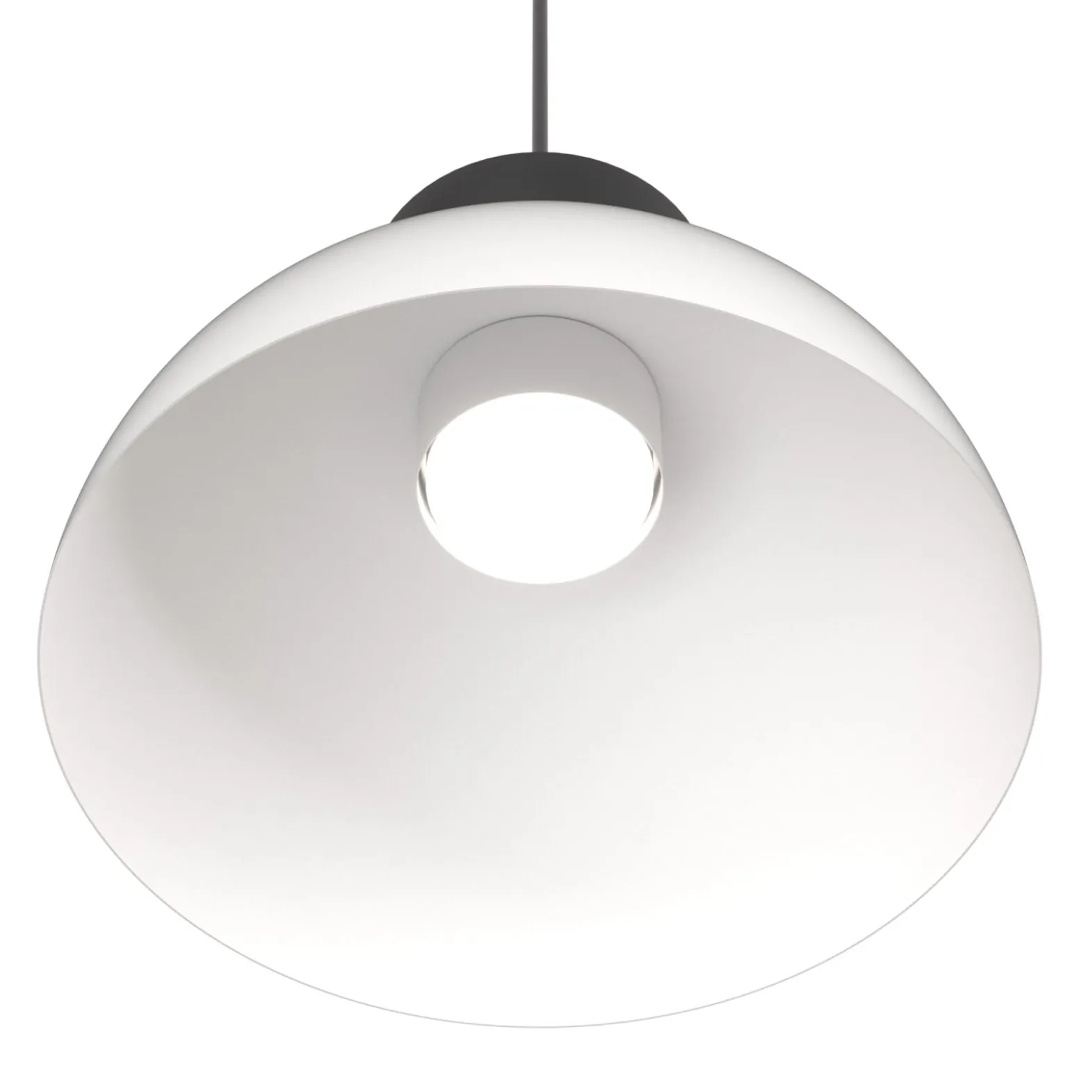 Emibig Pendellampa Lunaro Stål Vit | Passande för 1x GX53 - Max 12W