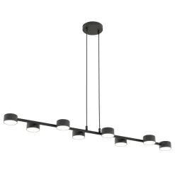 Emibig Pendellampa Megara Stål Svart | Passande för 8x GX53 - Max 12W