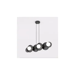 Emibig Pendellampa Model Stål Svart | Passande för 6x G9 - Max 8W