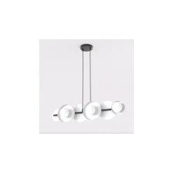 Emibig Pendellampa Model Stål Vit | Passande för 6x G9 - Max 8W