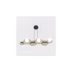 Emibig Pendellampa Model Stål Brun | Passande för 6x G9 - Max 8W