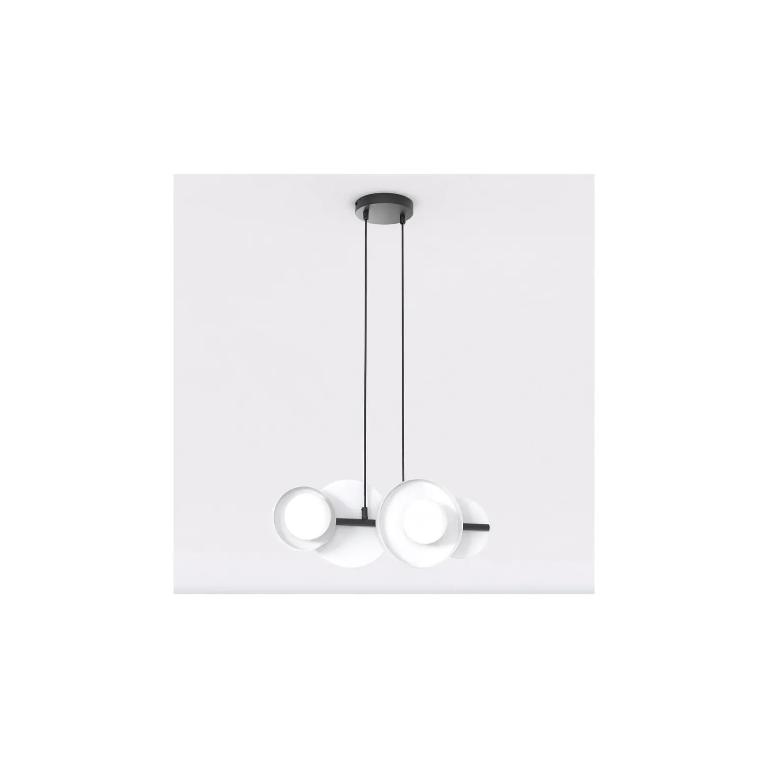 Emibig Pendellampa Model Stål Vit | Passande för 4x G9 - Max 8W