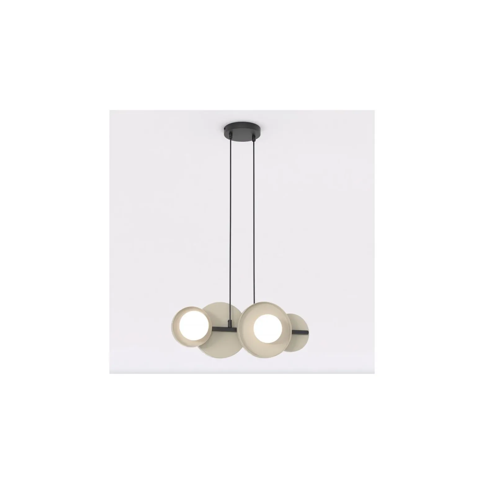 Emibig Pendellampa Model Stål Brun | Passande för 4x G9 - Max 8W