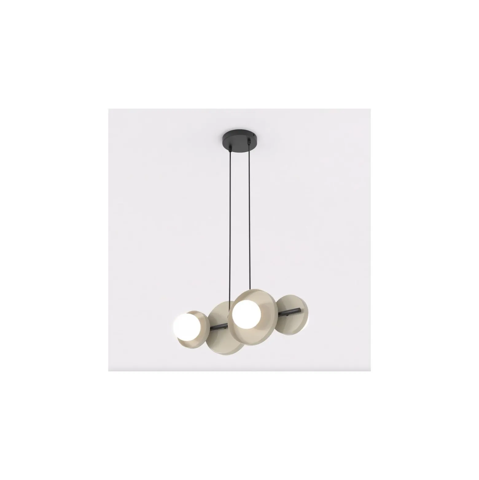 Emibig Pendellampa Model Stål Brun | Passande för 4x G9 - Max 8W