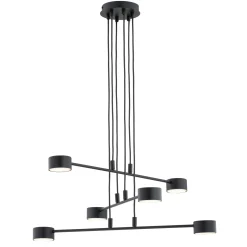 Emibig Pendellampa Modus Stål Svart | Passande för 6x GX53 - Max 12W