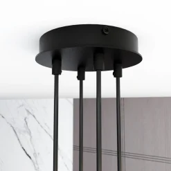Emibig Pendellampa Modus Stål Svart | Passande för 4x GX53 - Max 12W