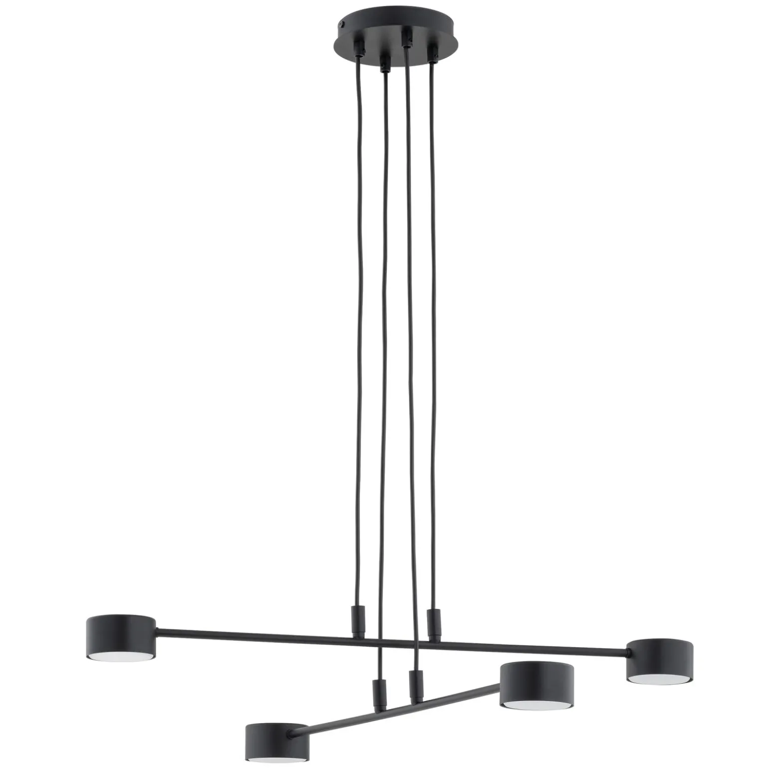 Emibig Pendellampa Modus Stål Svart | Passande för 4x GX53 - Max 12W