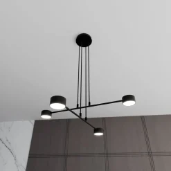 Emibig Pendellampa Modus Stål Svart | Passande för 4x GX53 - Max 12W