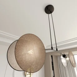 Emibig Pendellampa Motif Stål Svart | Passande för 2x E27 - Max 15W