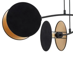 Emibig Pendellampa Motif Stål Svart | Passande för 4x E27 - Max 15W