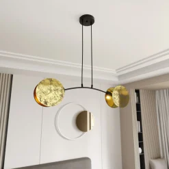 Emibig Pendellampa Motif Stål Svart | Passande för 2x E27 - Max 15W