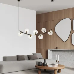 Emibig Pendellampa Ritz Stål Svart | Passande för 7x E14 - Max 10W