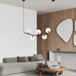 Emibig Pendellampa Ritz Stål Svart | Passande för 5x E14 - Max 10W