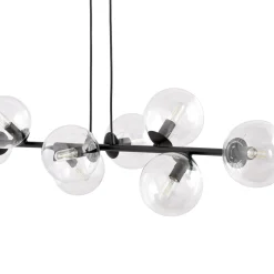 Emibig Pendellampa Rossi Stål Svart | Passande för 8x E14 - Max 10W