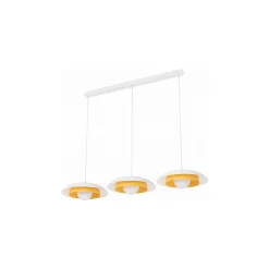 Emibig Pendellampa Skin Stål Vit | Passande för 3x G9 - Max 8W