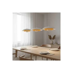 Emibig Pendellampa Skin Stål Vit | Passande för 3x G9 - Max 8W