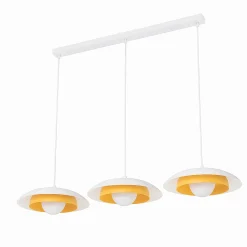 Emibig Pendellampa Skin Stål Vit | Passande för 3x G9 - Max 8W